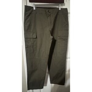 Carhartt WIP Women Cargo Pants Olive Green Gorpcore Utility Streetwear L